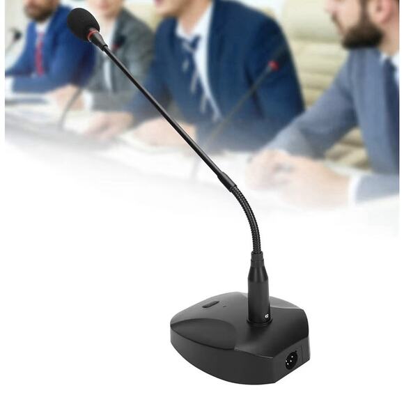 Cyrank USB Gooseneck Condenser Microphone Desktop PC XLR Voice Mic New - Picture 9 of 10